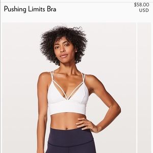Lululemon Pushing Limits Bra.